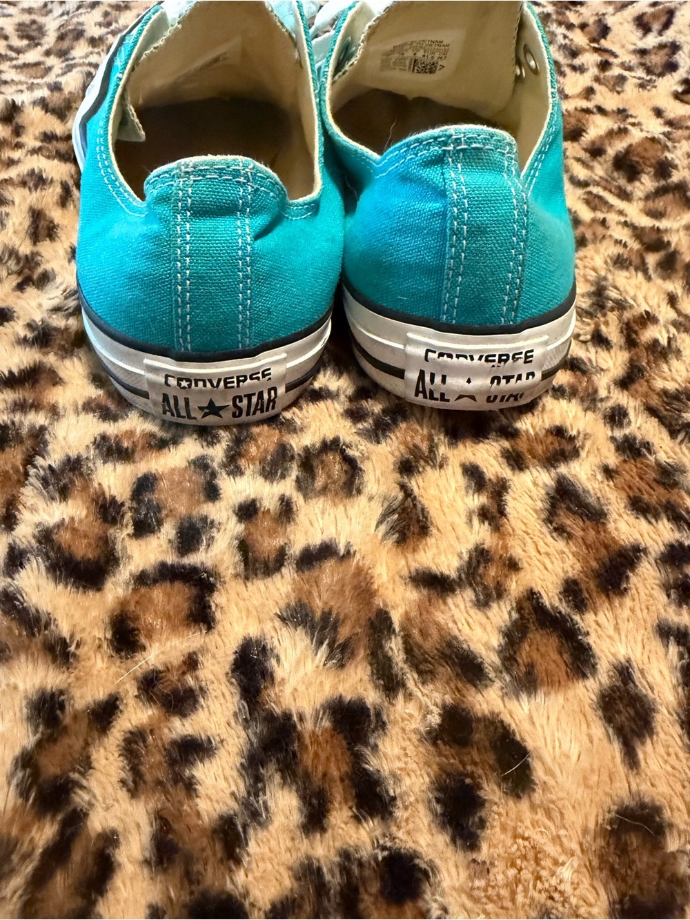 Converse All Star Low Top Sneakers - Teal Blue - Picture 3 of 5